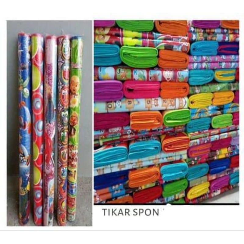 karpet lantai karakter