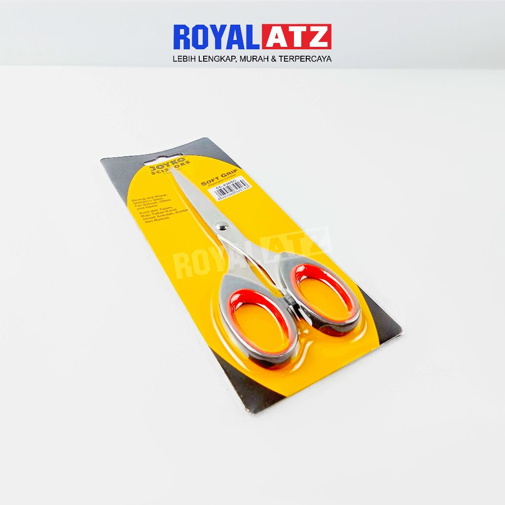 

Gunting Joyko Pegangan Lembut / Scissor Soft Grip SC-838SG