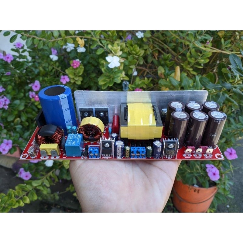 Smps Hb 15A CT 45-85vdc 1500watt for audio 1.5kva Halfbridge Trafo/PSU/Power supply/suplai amplifier