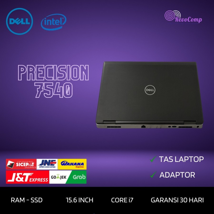 Laptop DELL PRECISION 7540 Core i7 Gen 9 32GB NVIDIA QUADRO T2000