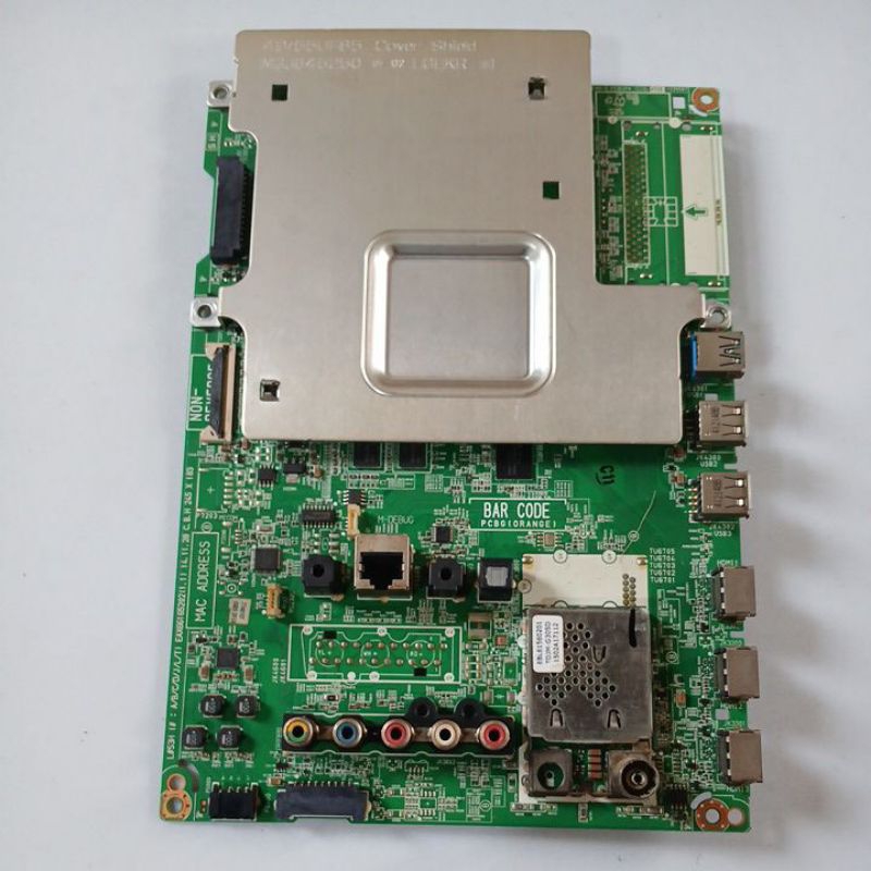mb mainbord tv led LG 40UF770T smart tv dan digital tv