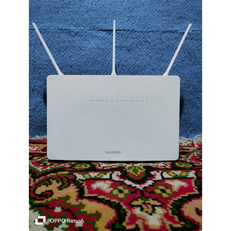 Huawei HG8245U XPON EPON Permanen (Anti Reset) + Adaptor (Bekas)