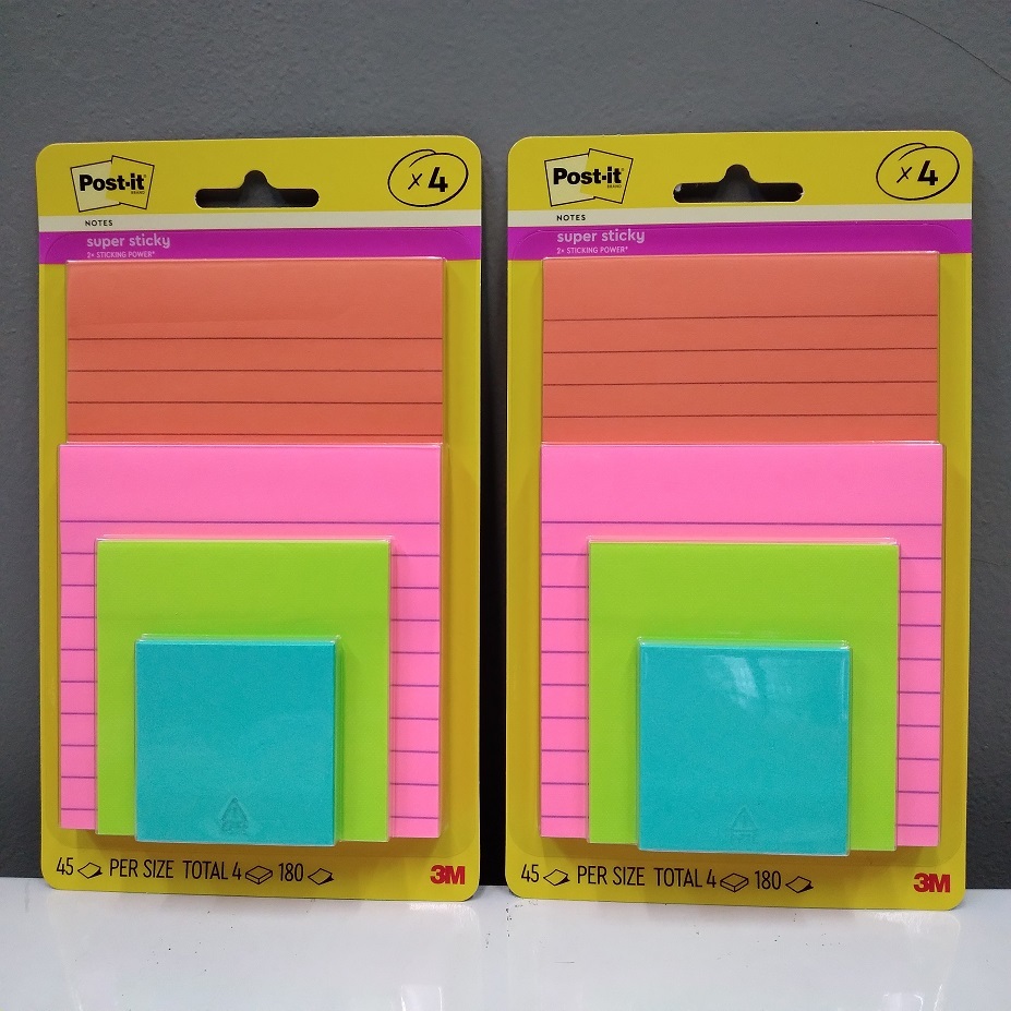 

3M Post It Super Sticky Notes 4622-SSMIA Beragam Ukuran
