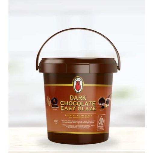 

TULIP DARK CHOCOLATE EASY GLAZE PAIL 1 KG