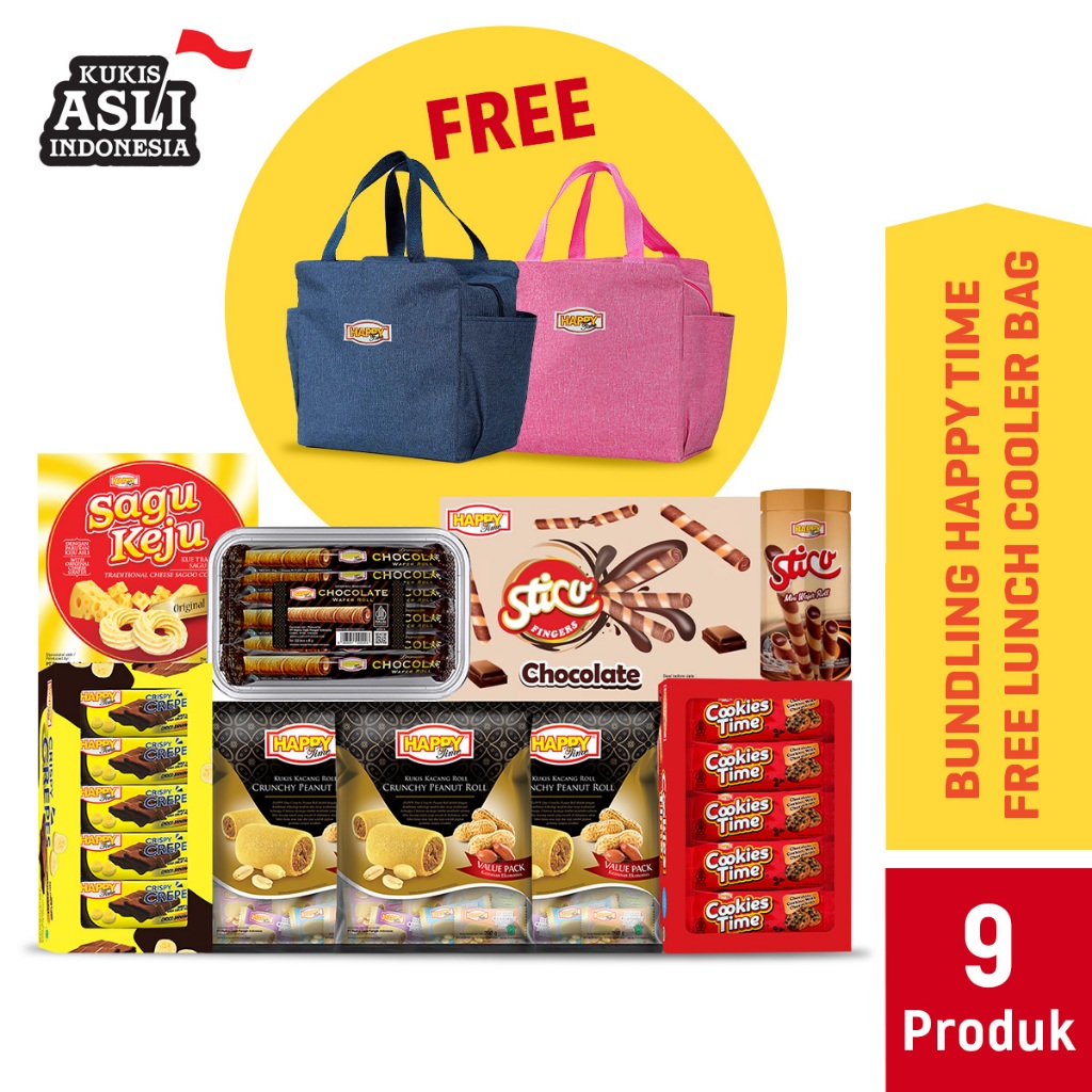 

Happy Time Special Bundling (Free Lunch Cooler Bag)