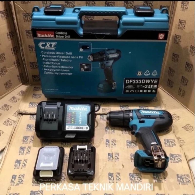 Mesin Bor Baterai Cordless Drill Makita DF 331 DF331