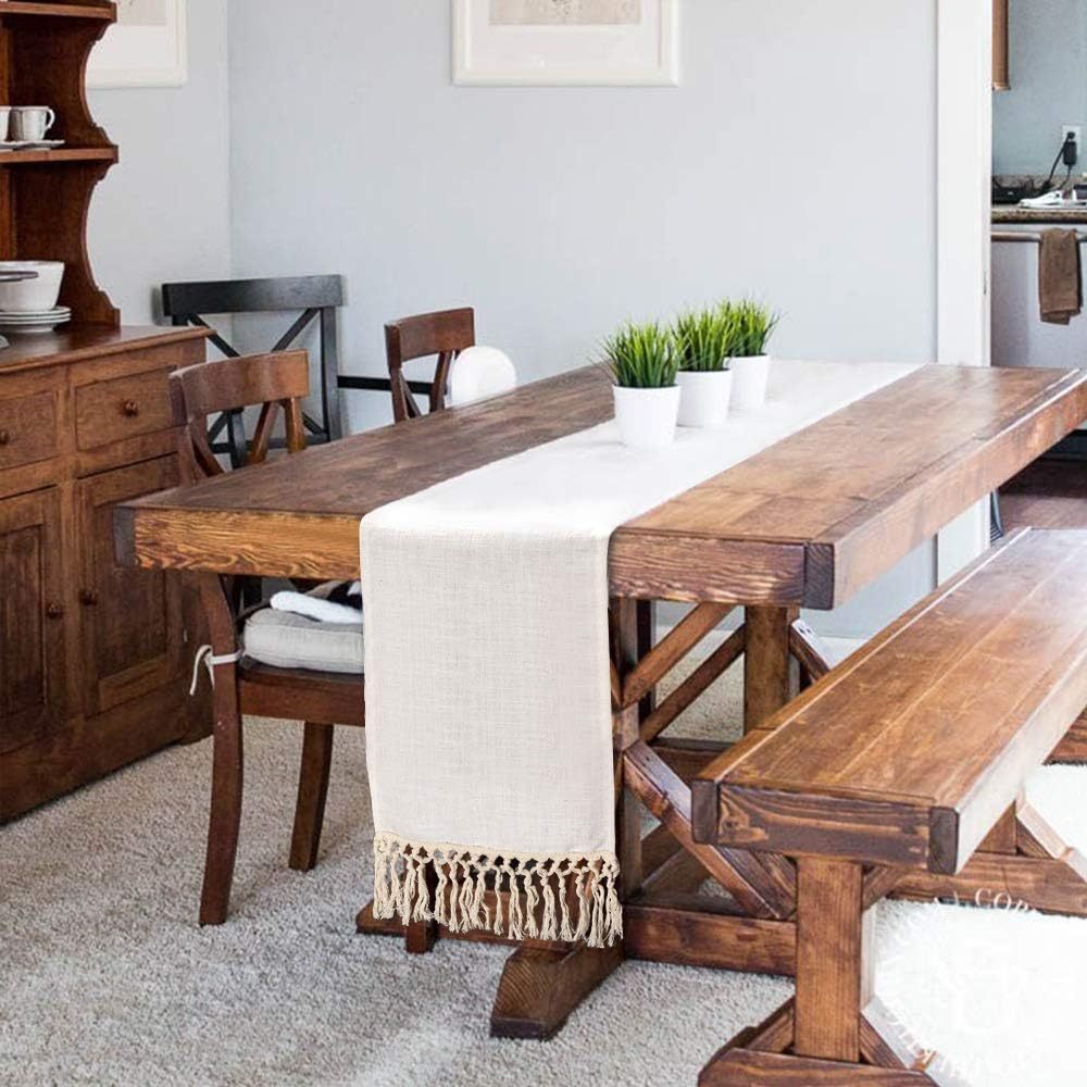 custom table runner taplak panjang model ronce rumbai bohemian 24x140 24x160 24x250 45x100 40x120 40