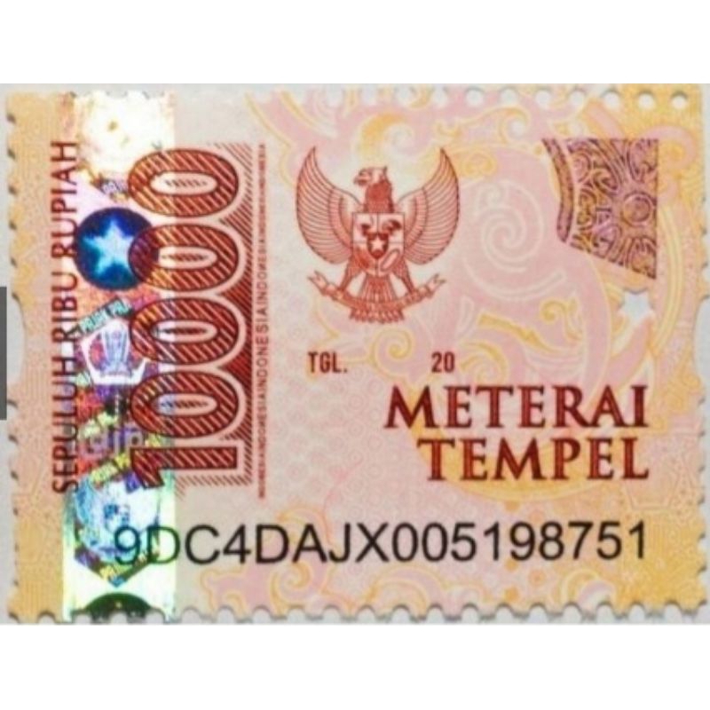 

Materai pos 10000