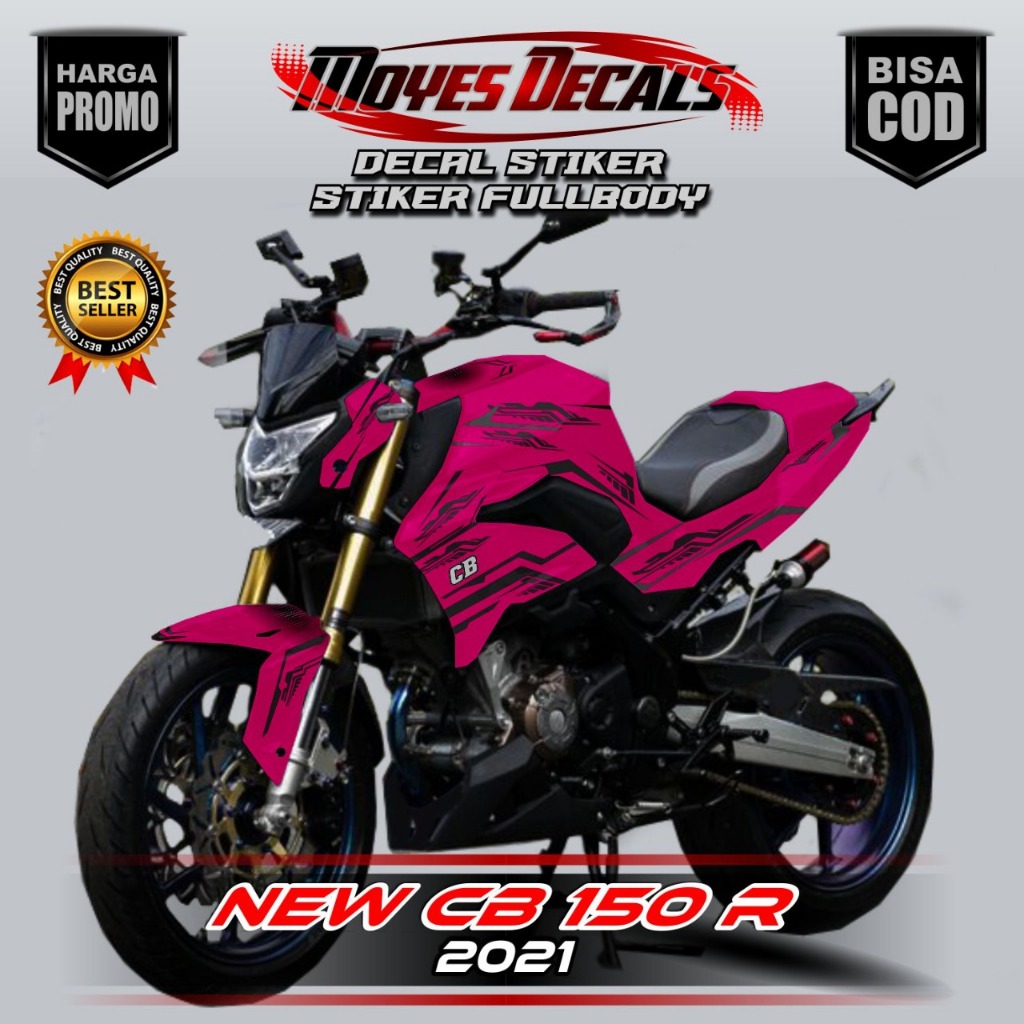 Decal Motor CB 150R New 2021 - Stiker Motor CB 150R New 2021 Fullbody Premium - Variasi Motor Honda 