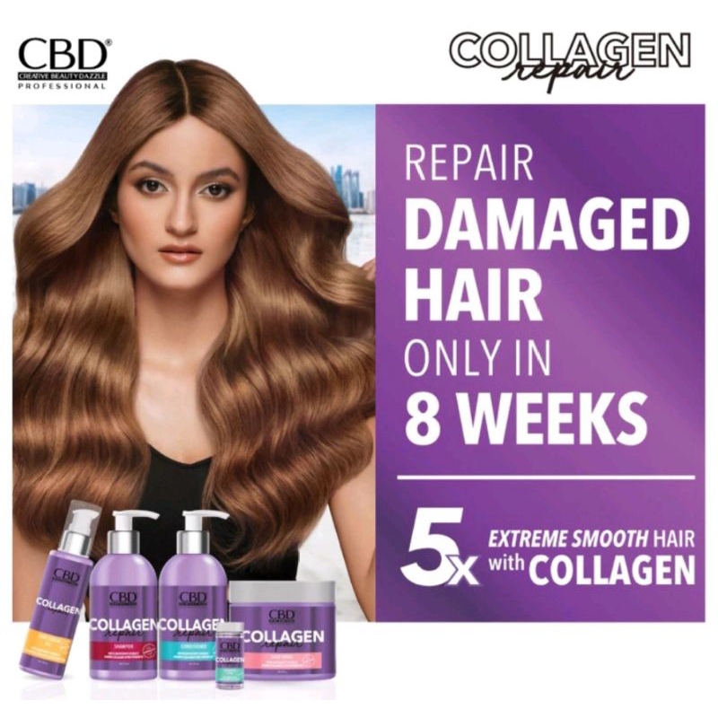CBD Collagen Shampoo / CBD Collagen Conditioner/ CBD Collagen Hair Mask