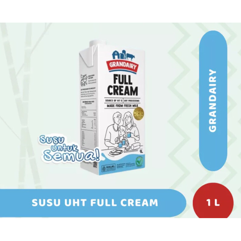 

Grandairy Full Cream 1L