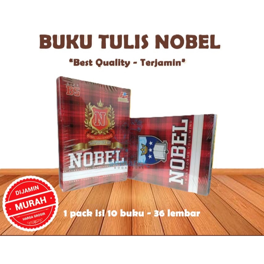 

Buku Tulis Nobel 36 lembar Ecer 1 Pcs