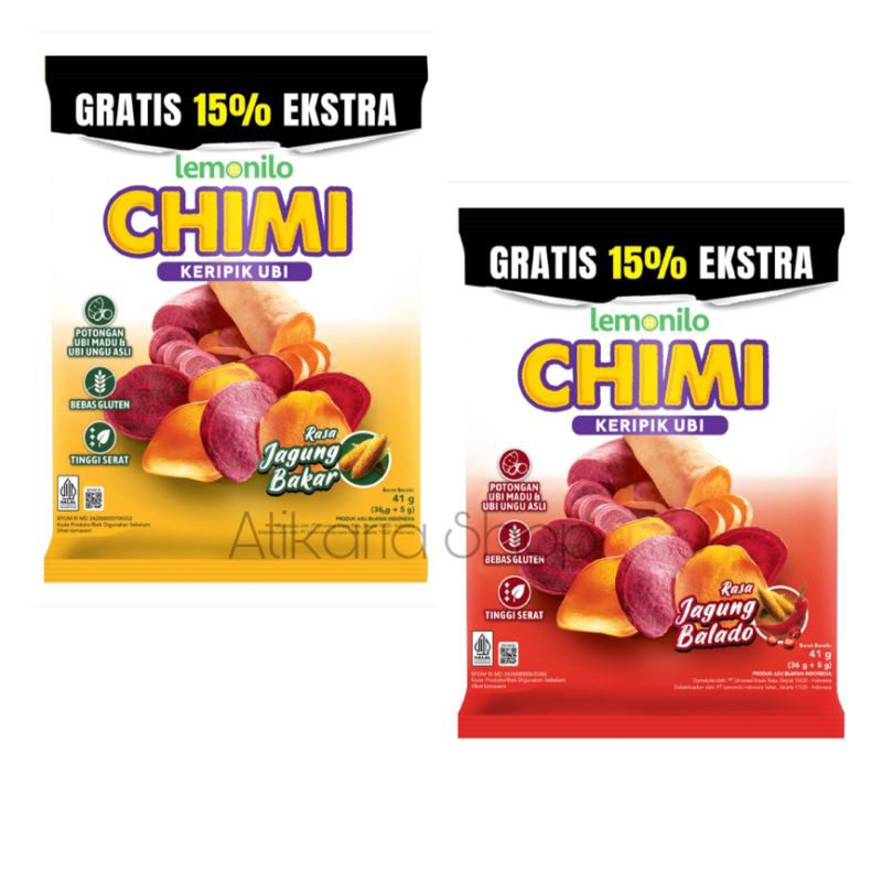 

Lemonilo Chimi Keripik Ubi 41 g