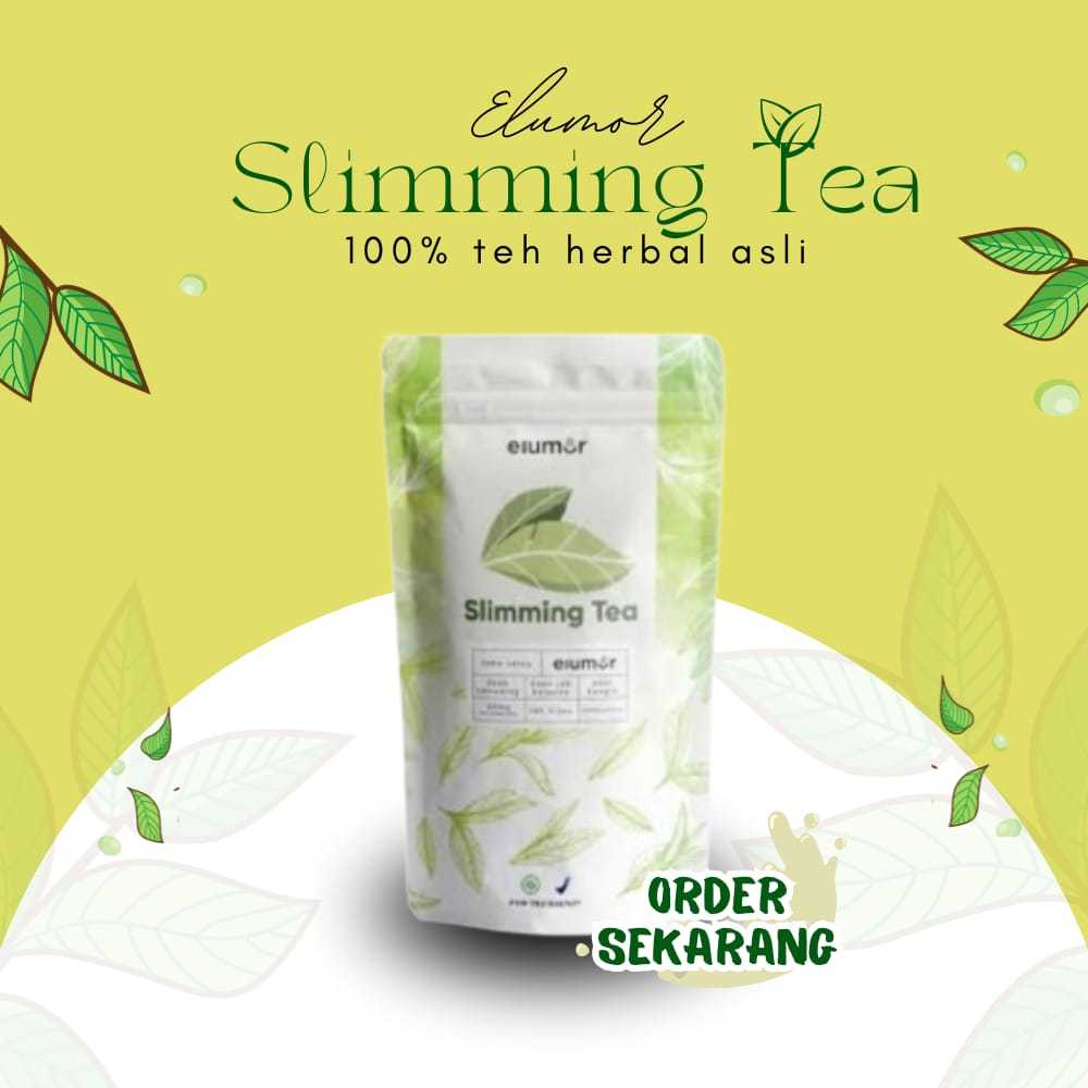 

ELUMOR Slimming Tea Teh Herbal Diet Terampuh BPOM