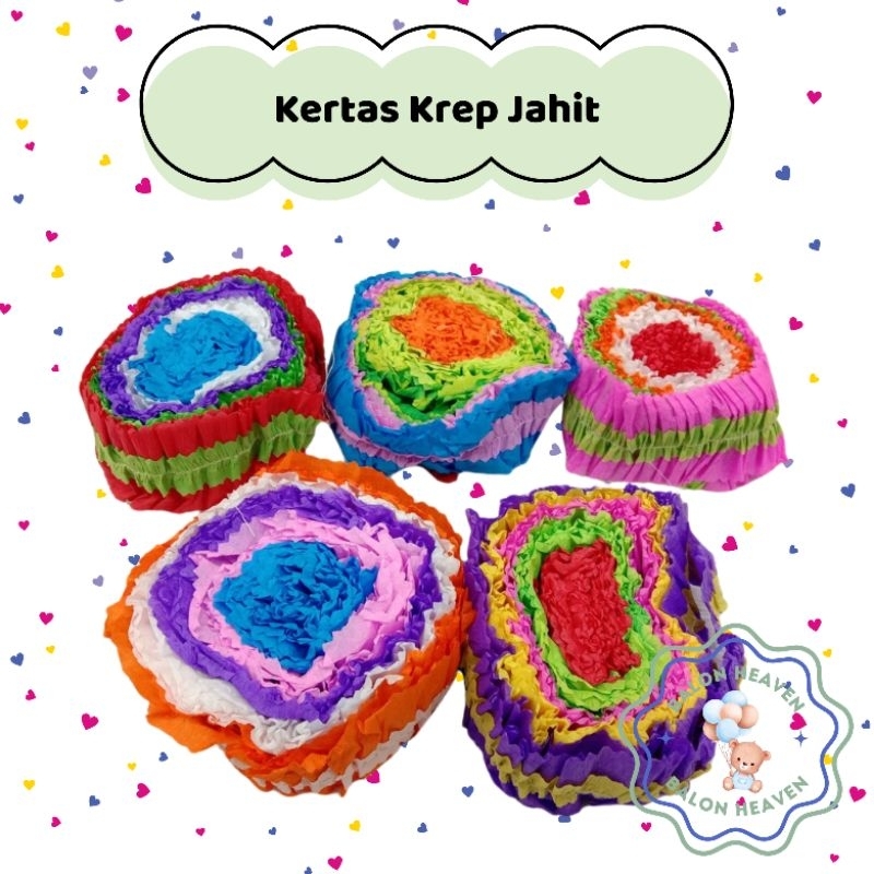 

Kertas Krep Jahit | Kertas Krep Jahit Warna Warni | Kertas Krep Dekorasi