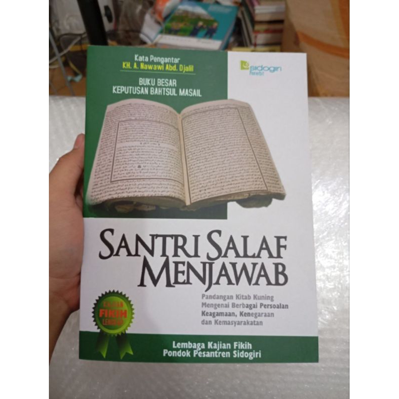 buku besar santri salaf menjawab