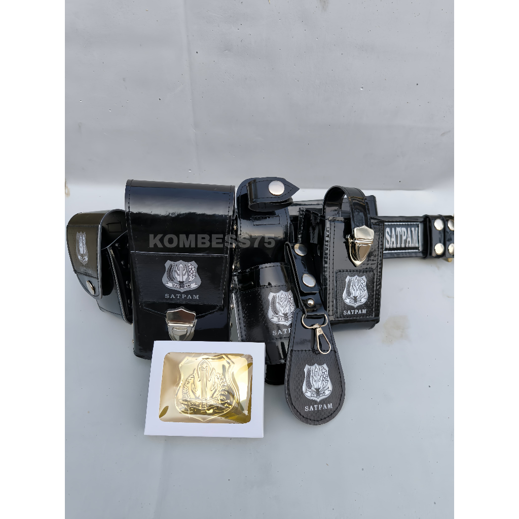 Kopel Satpam Hitam Fullset Lengkap Terbaru