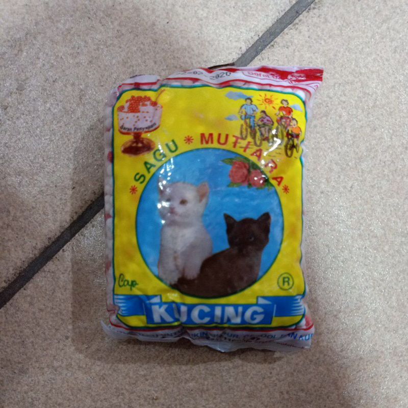 

Sagu mutiara cap kucing murah original