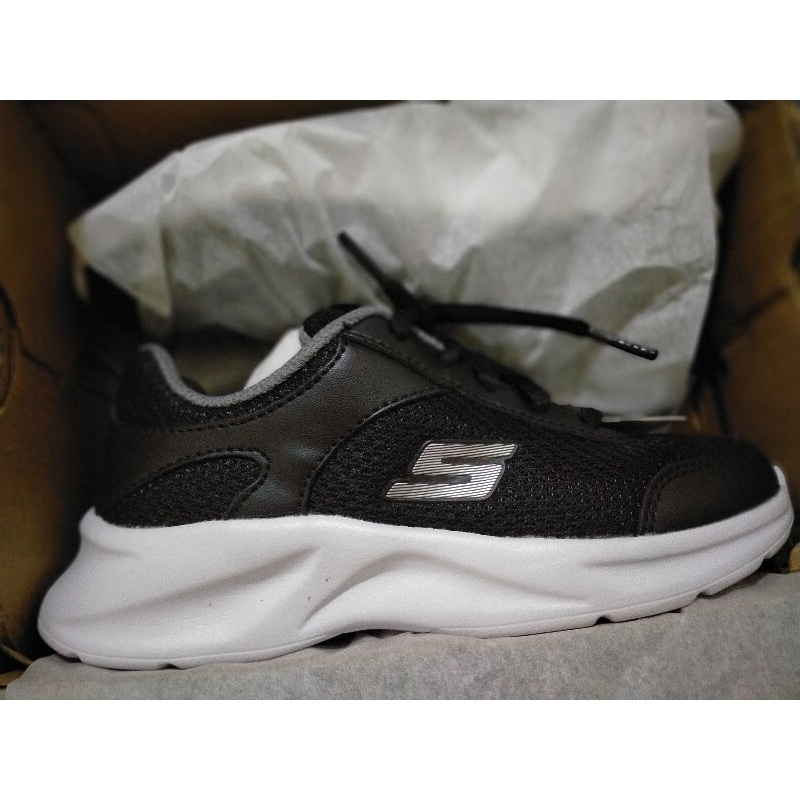 SALE Sepatu Anak Skechers Kids Original Black Sepatu Sekolah Sport Station