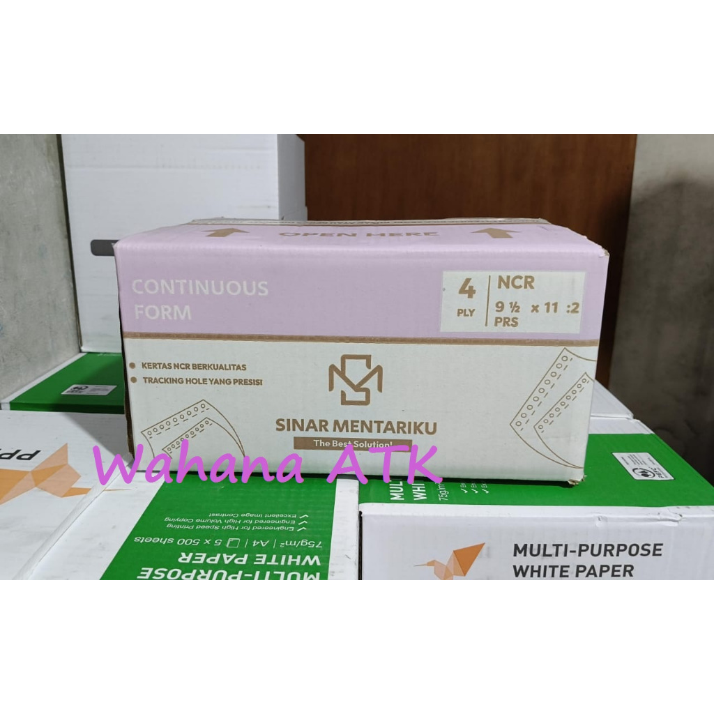 

Continuous form sinar mentari 9,5 x 11 rangkap 4