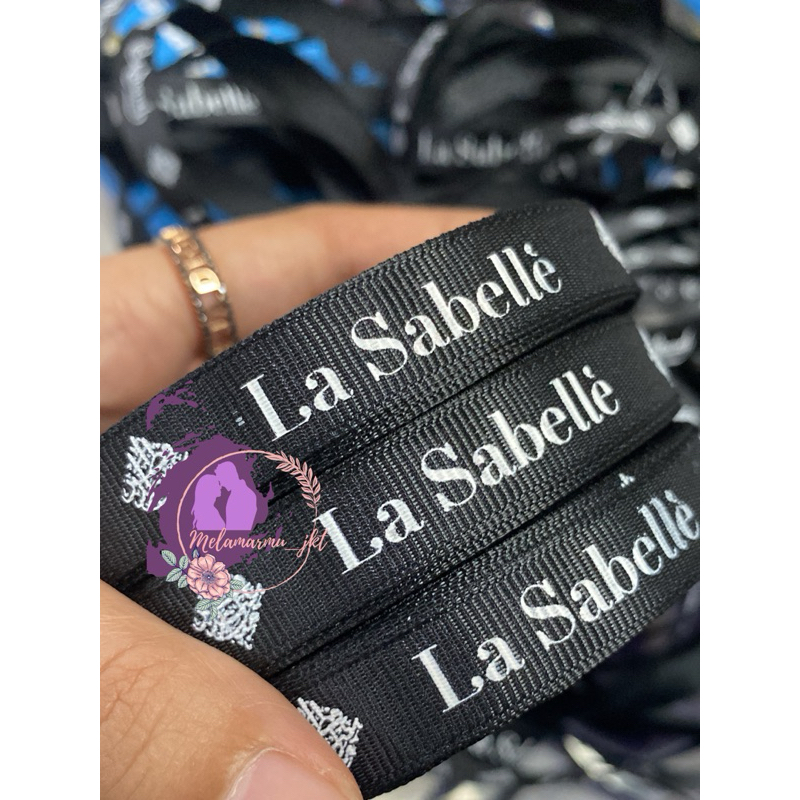 

LABEL SATIN / GROSSGRAIN / LABEL PITA CUSTOM (1-2 HARI JADI)