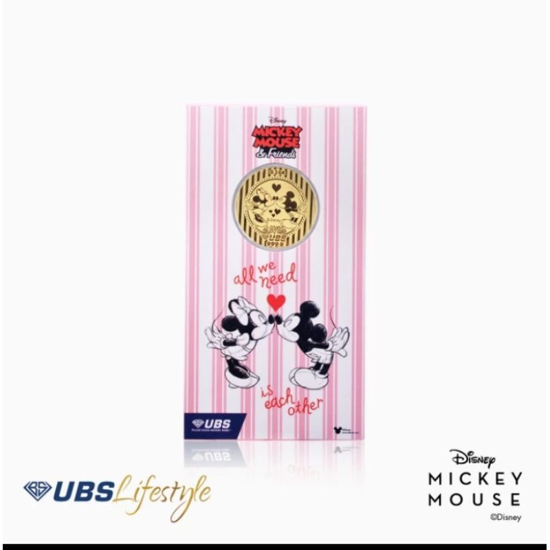 LM lucuu ex UBS Mickey & Minnie 0,2 gram