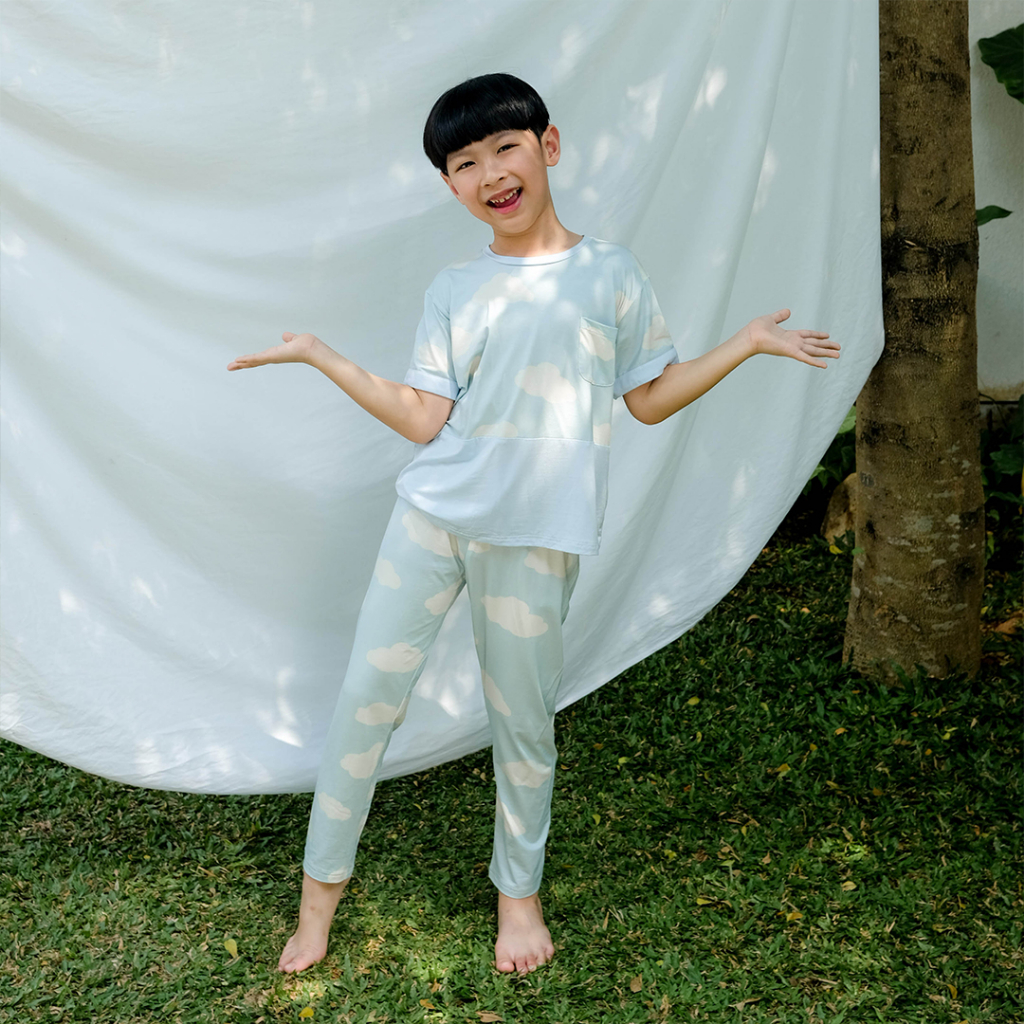 Cielyn | Cloudy | Ohana Series | TENCEL™️ MicroModal | Family Set Tencel