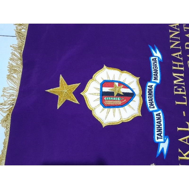 BENDERA PATAKA LEMHANNAS /BENDERA CUSTOM/BENDERA BORDIR