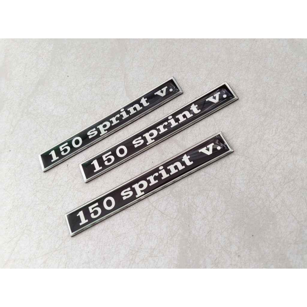 Emblem Stiker Vespa Sprint Logo Stiker Vespa Sprint