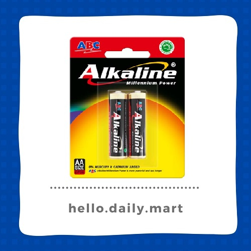 baterai abc alkaline AA batrai abc alkaline AA ORIGINAL