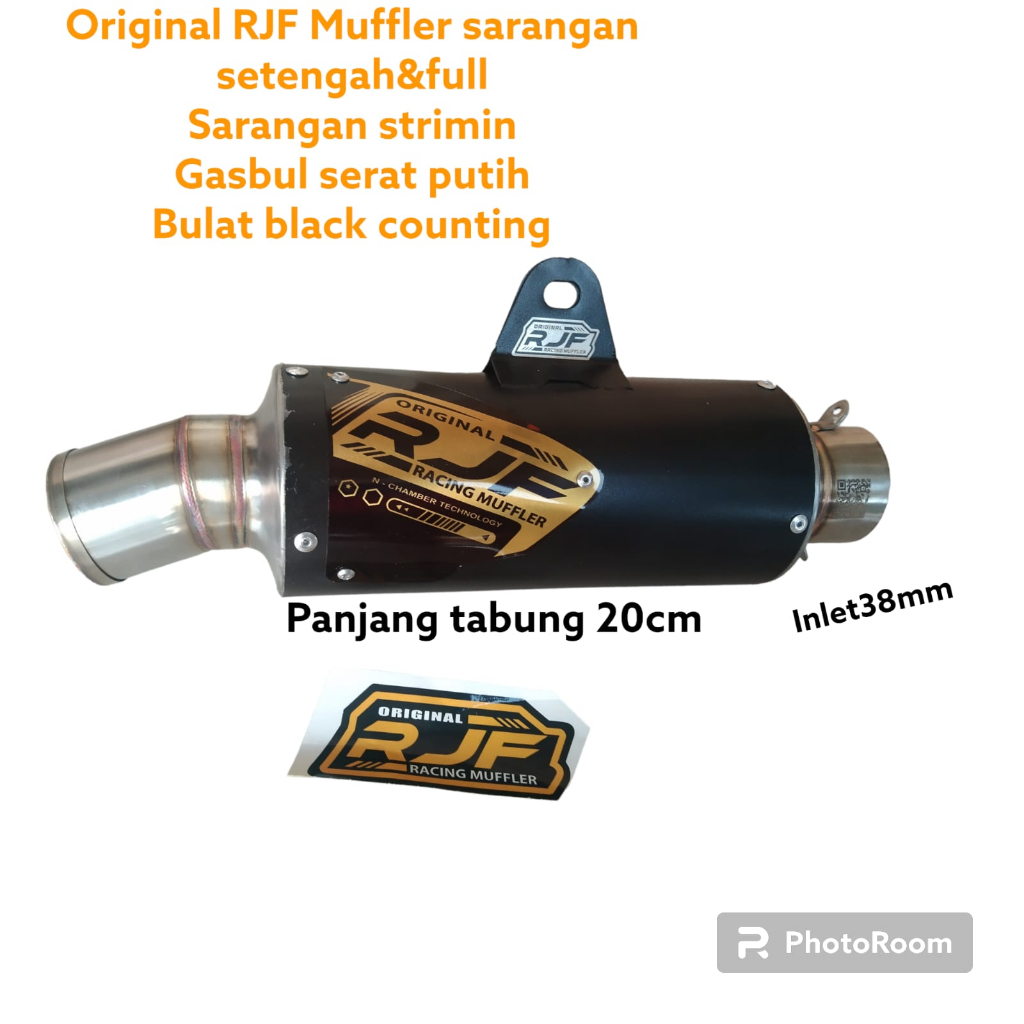 SLINCER RJF ORIGINAL TIPE BULAT BLACK COATING INLET 38MM NOT DSM KRS RKS RMS