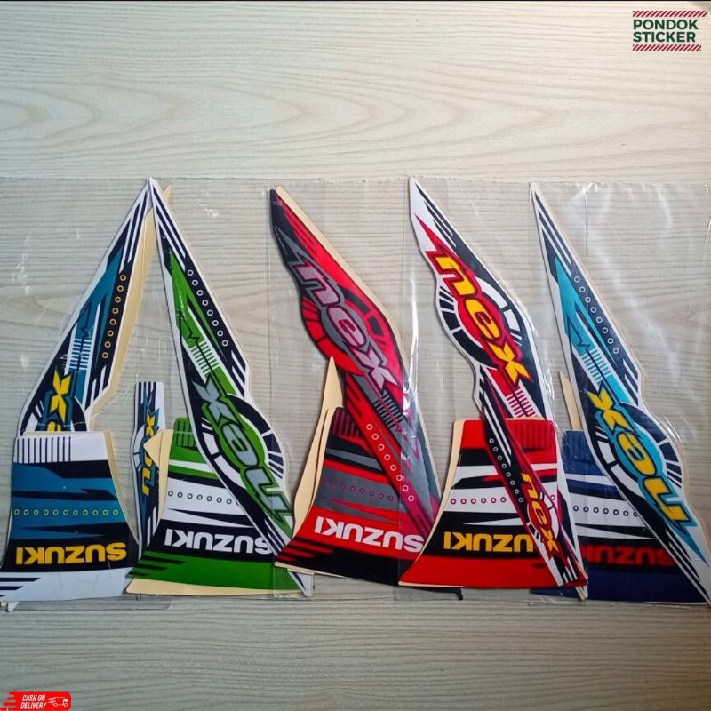 Striping sticker Suzuki Nex 2012 2013