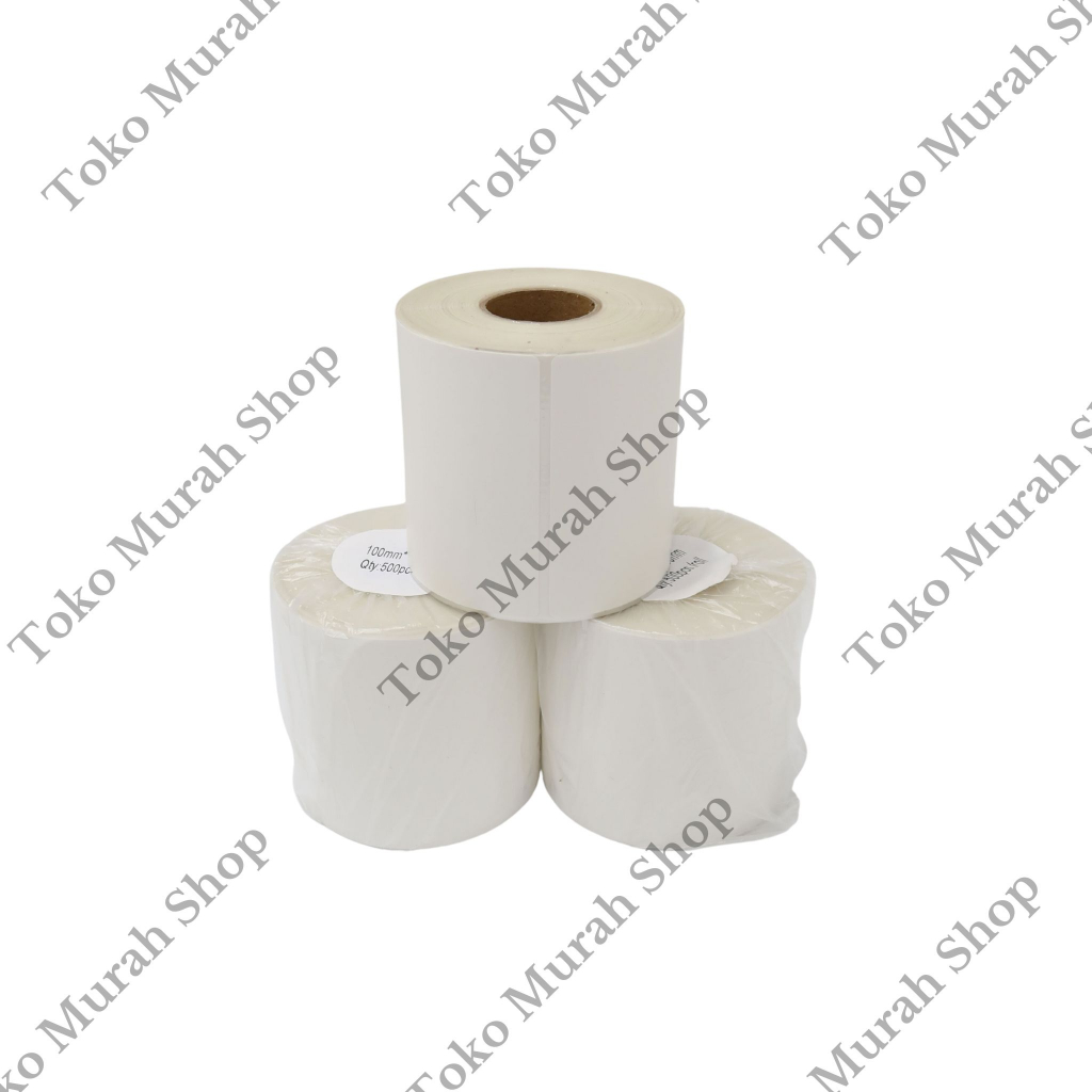 

Kertas Sticker Thermal Resi 100x150MM Label Barcode 100x150 ISI 500PCS