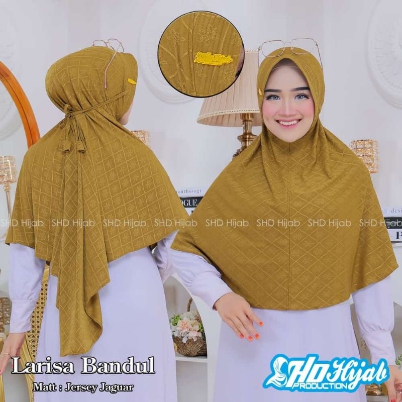 Jilbab Bergo Simple Larissa XL Ori SHD Hijab