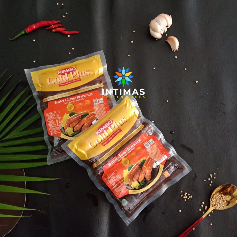 

Kimbo Butter Cheese Bratwurst 360g