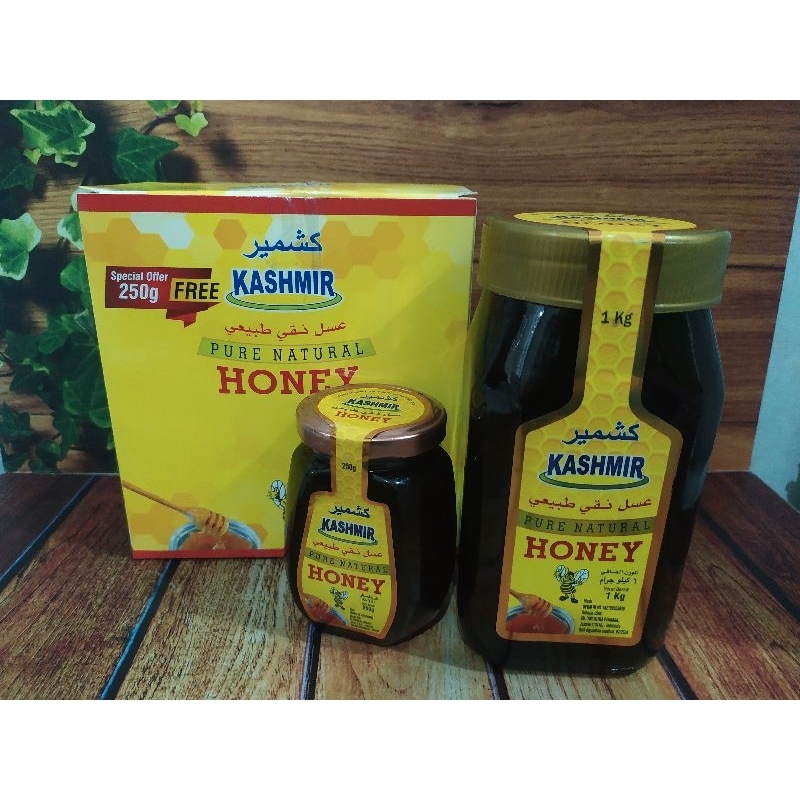 

Madu Kashmir Combo Pack 1kg+250 gr Pure Natural Honey Kashmir