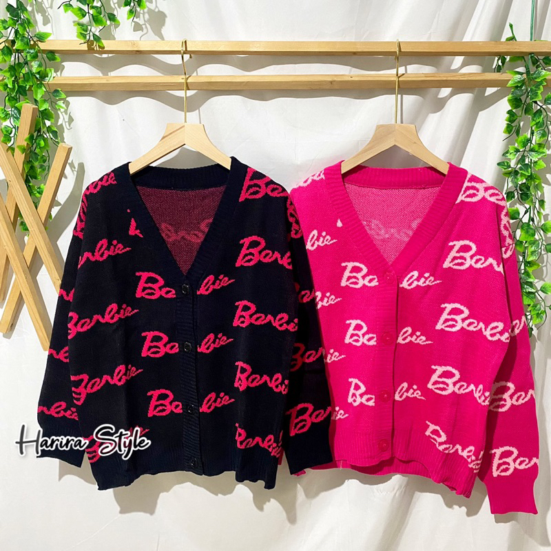 BARBIE CROP CARDIGAN RAJUT from HARIRA STYLE