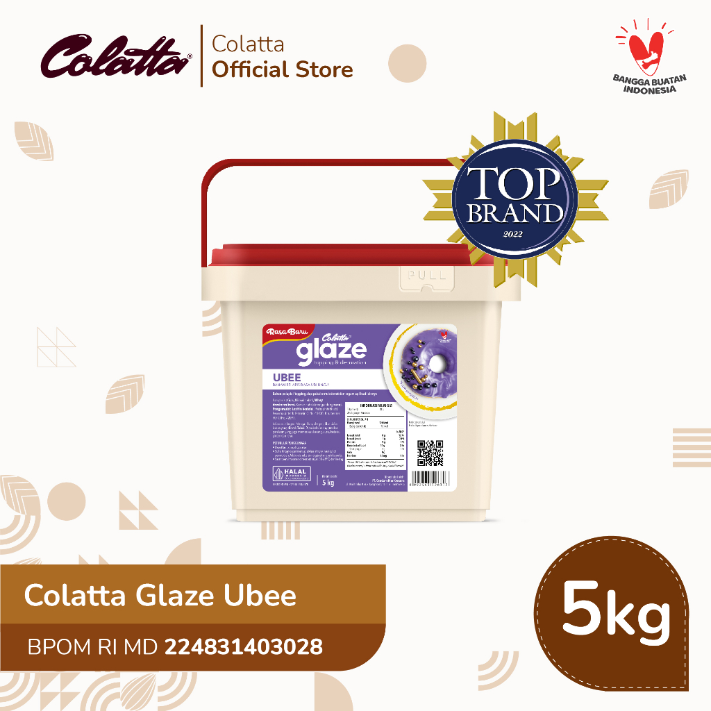 

Colatta Glaze Ubee - Bahan Pelapis Rasa Ubi 5Kg