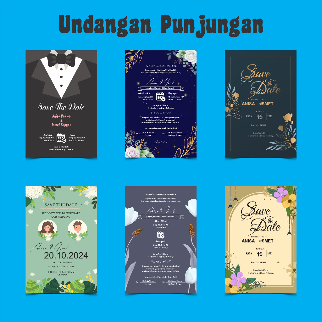 Undangan Pernikahan Punjungan Undangan Mini Kopi
