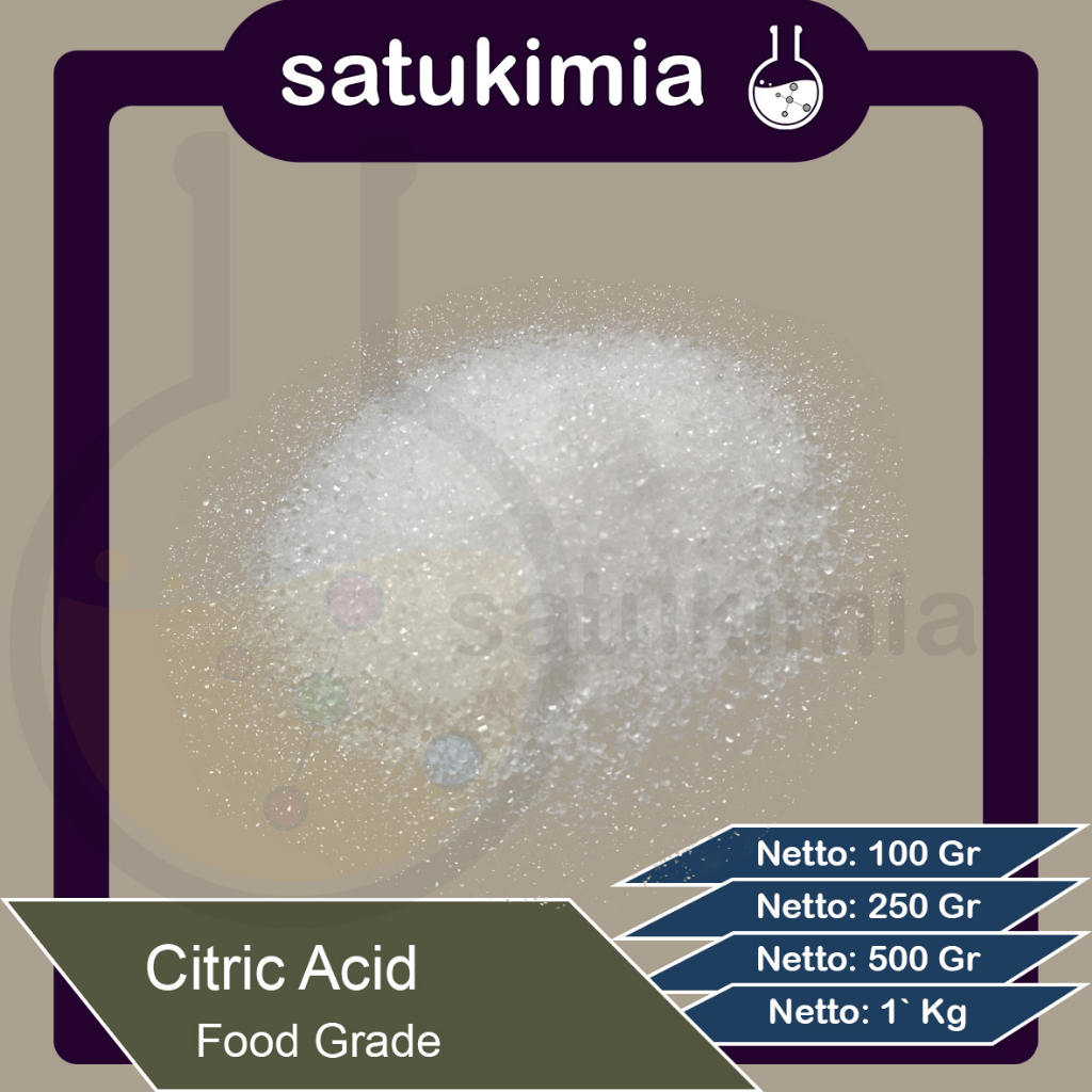 

Citric Acid / Asam Sitrat / Asam Sitrun - Food Grade - 1 KG