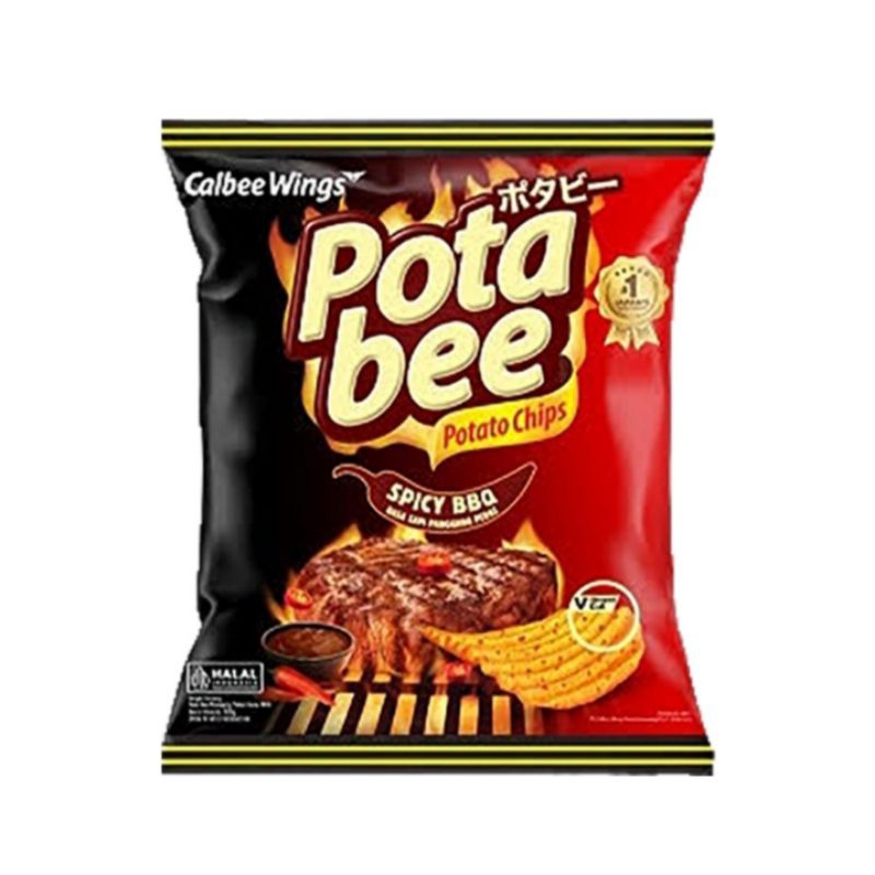 

POTABEE Potato Chips Spicy Barbeque 68 gr