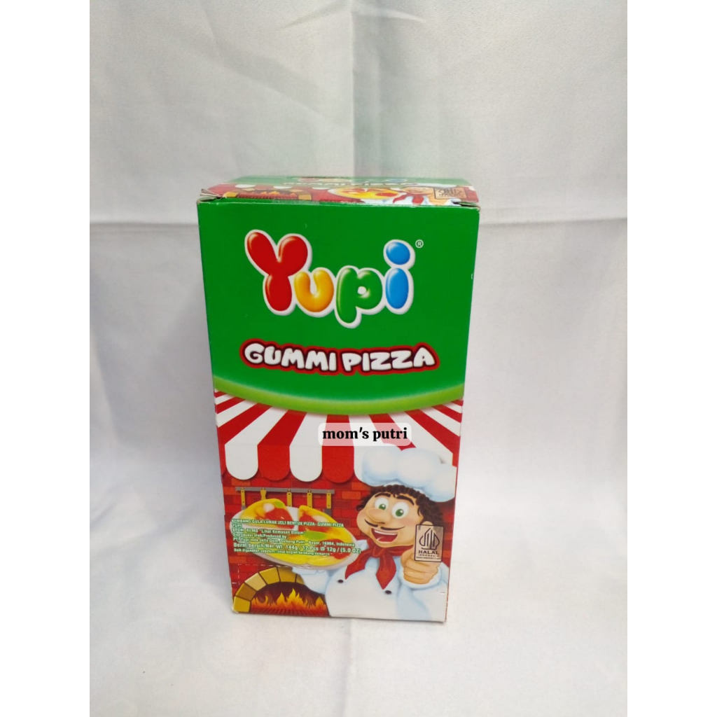 

YUPI GUMMI PIZZA ISI 12 @12GR