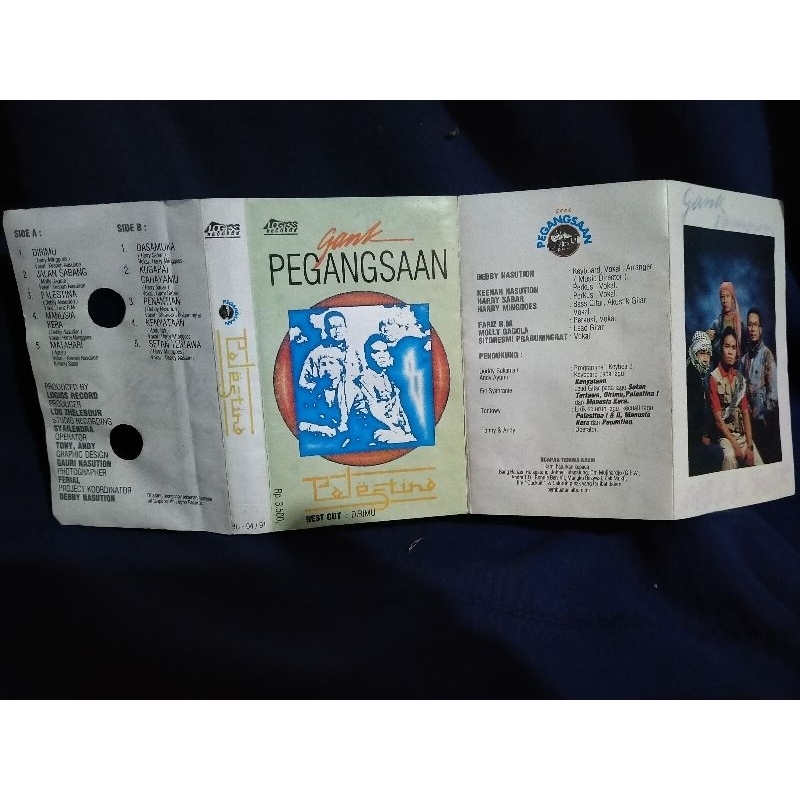 kaset pita gank pegangsaan palestina hits song DIRIMU