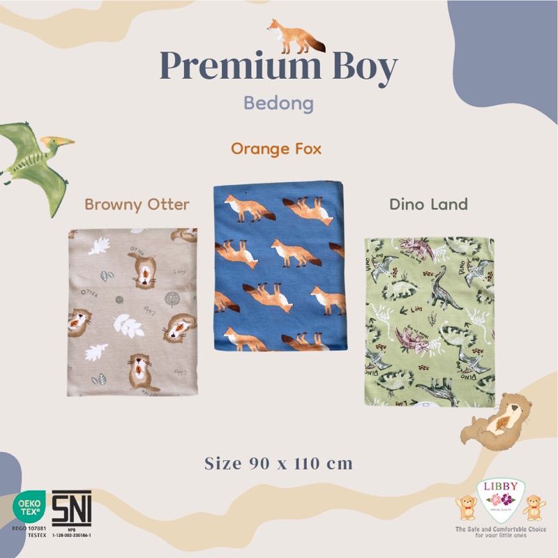 Bedong Libby Premium Boy