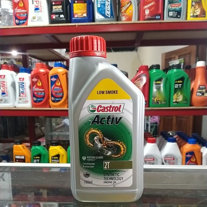 OLI CASTROL LOW SMOKE 2T (oli samping)