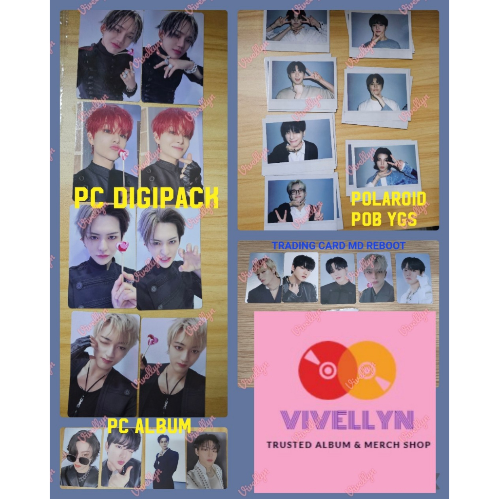 (READY) PC Treasure REBOOT album / digipack/ Polaroid YGS Jeongwoo Haruto Asahi Jihoon Junkyu Hyunsu