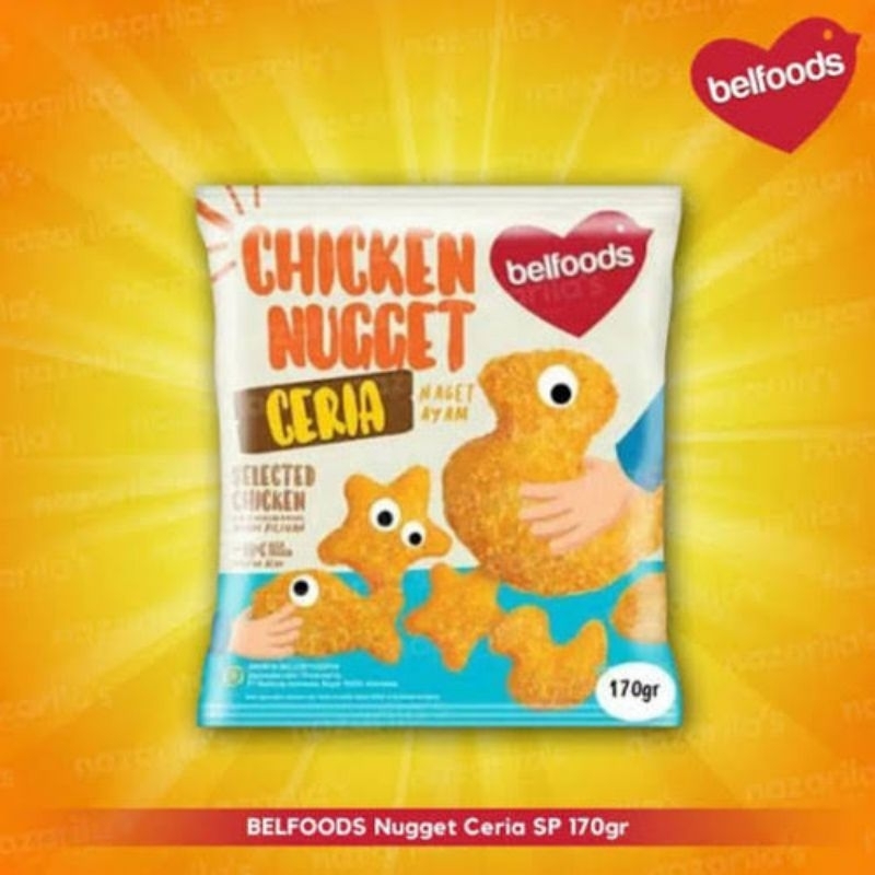 

Belfoods chicken nugget ceria 170gr