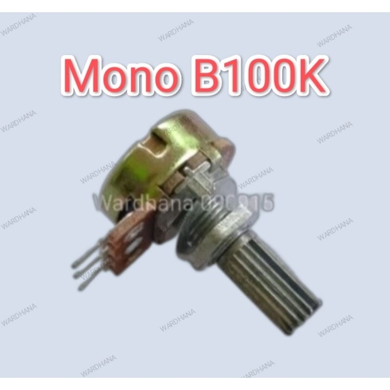 Potensio Mono B100K WL Potensio Mono B 100K
