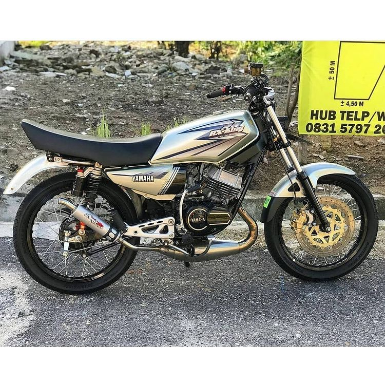 JOK RX KING PRAHU PERAHU EXTREME ORIGINAL CENTANG BAHAN AMPLAS Jok rx king extrime coak amplas polos