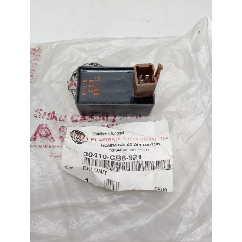 30410-GB6-921 CDI UNIT HONDA ASTREA 800 WIN PRIMA STAR ORIGINAL ASLI HONDA ASTRA